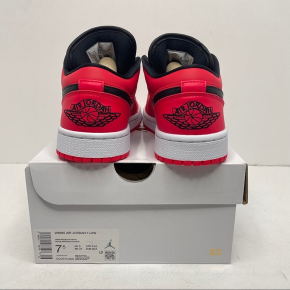 Nike Air Jordan 1 Retro Low “Siren Red” NEW - Picture 4 of 4